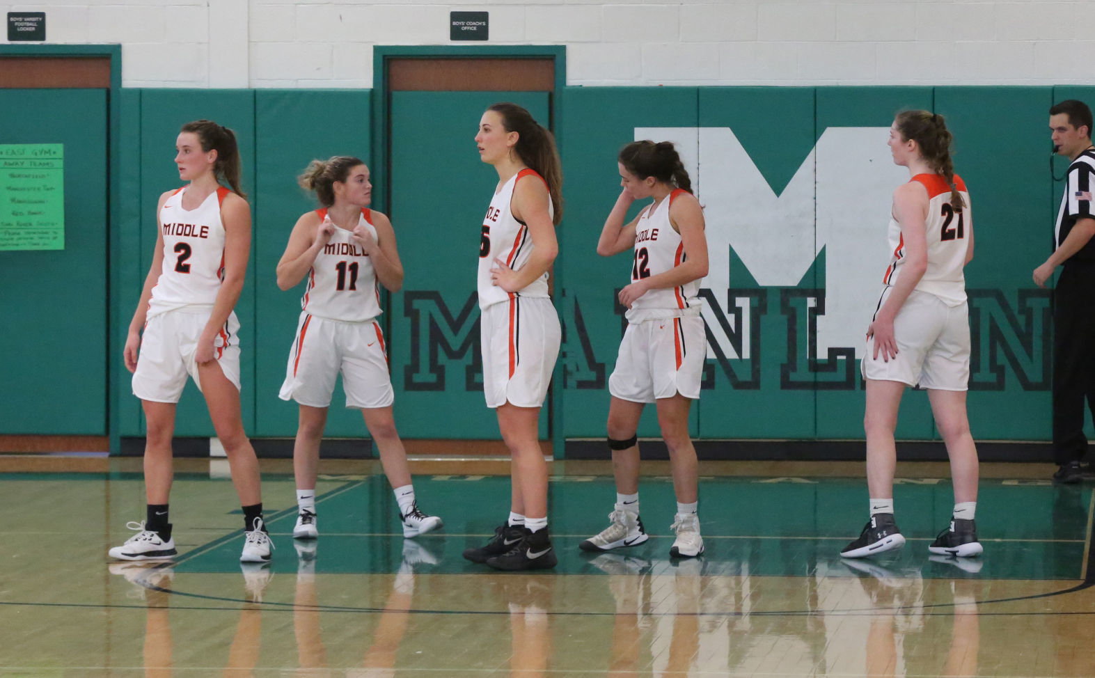 Middle Manasquan girls basketball